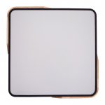 Люстра "Модена" LED 3 режима 3000-6000К 80Вт черный 53х53х6,5 см