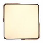 Люстра "Модена" LED 3 режима 3000-6000К 80Вт черный 53х53х6,5 см