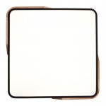 Люстра "Модена" LED 3 режима 3000-6000К 80Вт черный 53х53х6,5 см