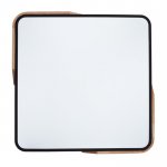 Люстра "Модена" LED 3 режима 3000-6000К 80Вт черный 53х53х6,5 см