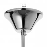 Люстра "Брюссель" 3x60Вт E14 хром 58х58х85 см.