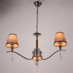 Люстра "Брюссель" 3x60Вт E14 хром 58х58х85 см.