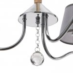 Люстра "Брюссель" 3x60Вт E14 хром 58х58х85 см.