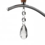 Люстра "Брюссель" 3x60Вт E14 хром 58х58х85 см.