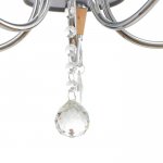 Люстра "Брюссель" 5x60Вт E14 хром 58х58х85 см.