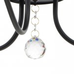 Люстра "Брюссель" 3x60Вт E14 черный 58х58х85 см.