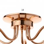 Люстра "Лаура" 5x60Вт E27 золото 54х54х29 см.