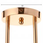 Люстра "Лаура" 2x60Вт E27 золото 44х14х30 см.