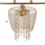 Люстра "Лаура" 3x60Вт E27 золото 60х14х30 см.