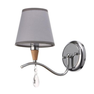 Бра Бра "Брюссель" 1x60Вт E14 хром 26х14х26 см.