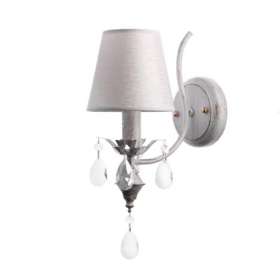 Бра "Катания" 1x60Вт E14 белый-золото 23х14х36 см.