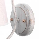 Бра "Катания" 1x60Вт E14 белый-золото 23х14х36 см.