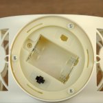 Ночник "Свечи" LED белый 9,7х16,5х25 см