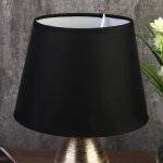 Лампа настольная 7515129TL/1 E14 40Вт черный-золото 19х19х29,5 см