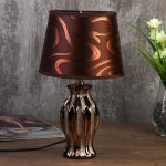 Лампа настольная 7555089TL/1 E14 40Вт золотистое кофе 17х17х29,5 см