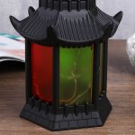 Ночник 9314183N LED батарейки 3ААА черный 11х12,5х24,5 см