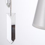 Люстра "Винсент" 5х40Вт Е14 серебро 65х65х56 см