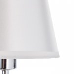 Люстра "Винсент" 5х40Вт Е14 серебро 65х65х56 см