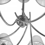 Люстра "Ривьера" 6х40Вт Е14 хром 67х67х43 см