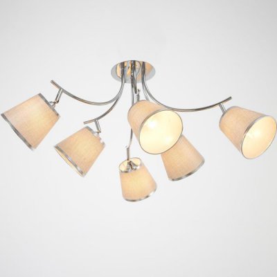 Люстра "Брера" 6x60Вт E27 хром 67х67х38 см.