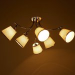 Люстра "Брера" 6x60Вт E27 хром 67х67х38 см.