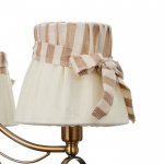 Люстра "Мартина" 3x40Вт E14 бронза 60х60х90 см.