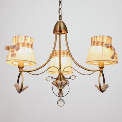 Люстра "Мартина" 3x40Вт E14 бронза 60х60х90 см.