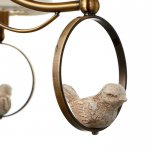 Люстра "Мартина" 3x40Вт E14 бронза 60х60х90 см.