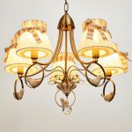 Люстра "Мартина" 5x40Вт E14 бронза 60х60х90 см.