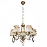 Люстра "Мартина" 5x40Вт E14 бронза 60х60х90 см.