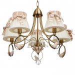 Люстра "Мартина" 5x40Вт E14 бронза 60х60х90 см.