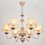 Люстра "Лоретте" 6x40Вт E14 белый 53х53х85 см.