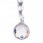 Люстра "Венеция" 5x40Вт E14 хром 45х45х52-100 см.