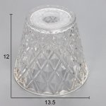 Люстра "Моника" 5x40Вт E14 бронза 68х68х41-87 см.