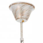 Люстра "Лорелла" 6x40Вт E14 золото патинированное 67х67х51-90 см.