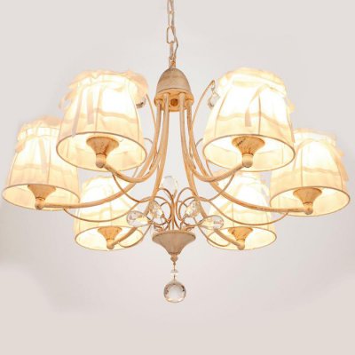 Люстра Люстра "Лорелла" 6x40Вт E14 золото патинированное 67х67х51-90 см.