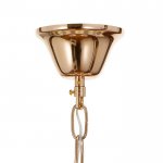 Люстра "Изабелла" 5x40Вт E14 золото-шампань 60х60х50-100 см.