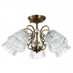 Люстра "Шарм" 5x40Вт E14 бронза 58х58х31 см.