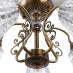 Люстра "Шарм" 5x40Вт E14 бронза 58х58х31 см.