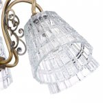 Люстра "Шарм" 5x40Вт E14 бронза 58х58х31 см.