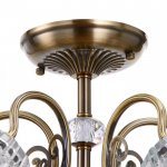 Люстра "Шарм" 5x40Вт E14 бронза 58х58х31 см.