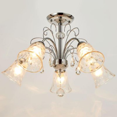 Люстра "Милан" 5x40Вт E27 хром 64х64х34 см.