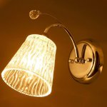 Бра "Монреаль" 1x40Вт E14 хром