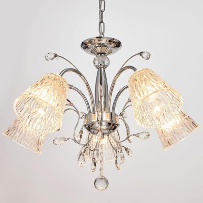 Люстра Люстра "Монреаль" 5x40Вт E14 хром