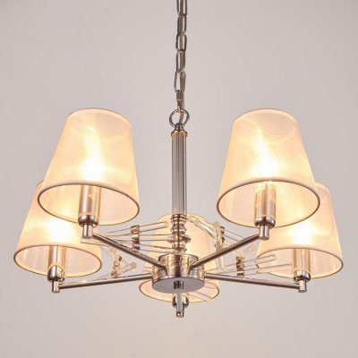 Люстра 65071916/5CR E14 40Вт хром 56х56х71 см.