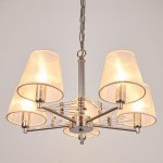 Люстра 65071916/5CR E14 40Вт хром 56х56х71 см.