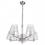 Люстра 65071916/5CR E14 40Вт хром 56х56х71 см.