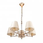 Люстра 65071916/5FG E14 40Вт золото 56х56х71 см.