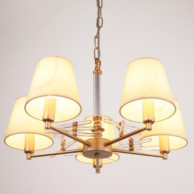 Люстра 65071916/5FG E14 40Вт золото 56х56х71 см.