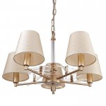 Люстра 65071916/5FG E14 40Вт золото 56х56х71 см.